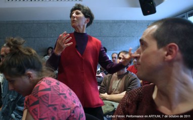 Esther Ferrer Artium 2011