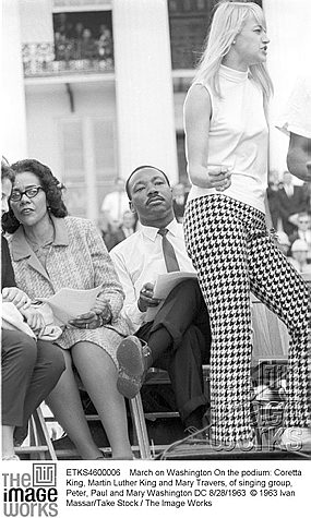 mary travers y m luther king