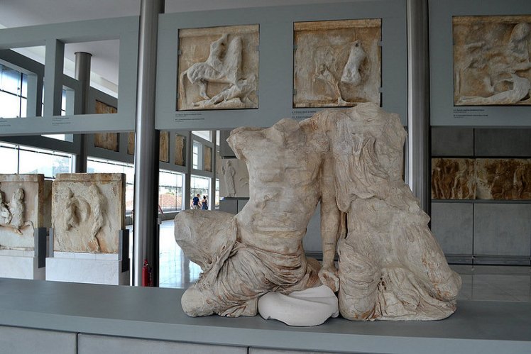 Frisos y metopas, Museo Acropolis